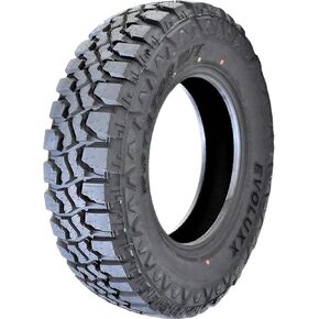 Evoluxx Rotator m/t Mud Off-Road Light Truck Radial Tire-LT225/75R16 225/75/16 225/75-16 110/107Q Load Range D Lrd 8-Ply Bsw Black Side Wall