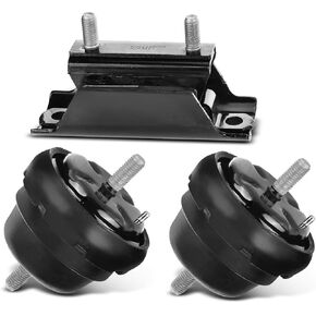 A-Premium 3PCS Engine Motor Mount and Transmission Mount Set Compatible with Ford Ranger 1985-1997 & Mazda B2300 1994-1997, L4 2.0L 2.3L, Replace# ZZL039340, ZZL039340A