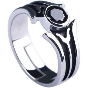 Anime Kirito Cosplay Kirigaya Kazuto SAO Ring Adjustable Props New US Size #7 8 9 Gifts