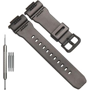 GW-7900 Replacement Strap Compatible with Casio 10330771 GW-7900B G-7900 watch band Men's Black Resin Wristband
