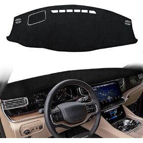 Cartist Dash Cover Fits for Jeep Grand Wagoneer WS 2022 2023 2024 2025 Accessories Dashboard Cover Mat Non-Slip Pad Carpet Anti-Glare (Strong Suede Material)