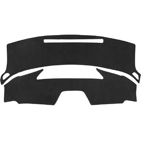 Dash Cover Mat Fits for Toyota Prius 2016-2022 Accessories Black Flannel Interior Trim Car Dashboard UV Sun Protection
