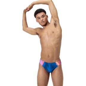 Speedo Men's Swimsuit Brief Eco Flex 2" Outseam Beachstar