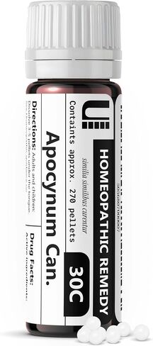 Apocynum Cannabinum 30C Homeopathic Remedy, 270 Pellets in Kuwait