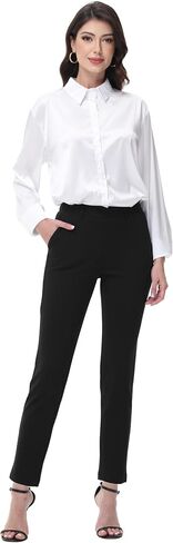 Women's Suits 2 Piece Set Dressy Business Slim Fit One Button Professional Blazer Pantsuits Set Work Casual Outfits in Saudi Arabia