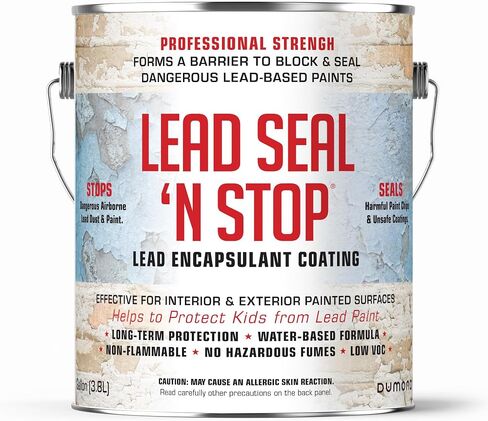 Dumond Lead Seal 'n Stop Lead Encapsulant Coating, Stops and Encapsulates Interior and Exterior Lead Based Paints, Long Term Protection for Your Entire Family, 1 Gallon in Saudi Arabia