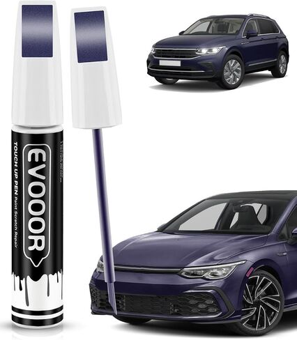 LC9A/0Q Pure White Touch Up Paint Compatible with Volkswagen Exact Match 2 in 1 Touch up Paint for Chips and Nicks Repair with 2pcs Disposable Micro Applicators in Saudi Arabia
