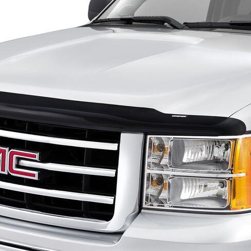 Stampede | Vigilante Hood Protector - High Profile / Smoke | 2009-2014 Ford F-150 (Excludes Raptor, Mounts behind Grille) | 2147-2 in Saudi Arabia