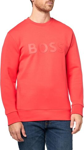 BOSS Men's Iconic Logo Crewneck Sweatshirt in Saudi Arabia