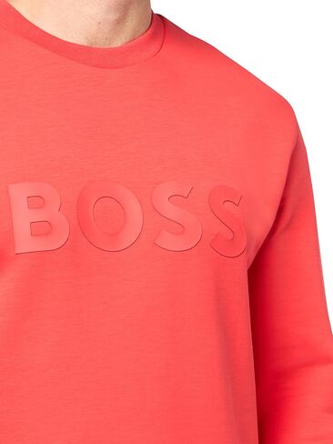 BOSS Men's Iconic Logo Crewneck Sweatshirt in Saudi Arabia