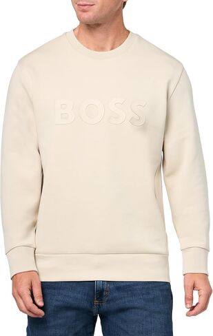 BOSS Men's Iconic Logo Crewneck Sweatshirt in Saudi Arabia