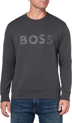 BOSS Men's Iconic Logo Crewneck Sweatshirt in Saudi Arabia
