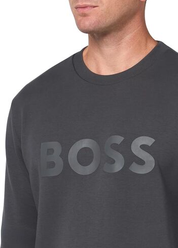 BOSS Men's Iconic Logo Crewneck Sweatshirt in Saudi Arabia