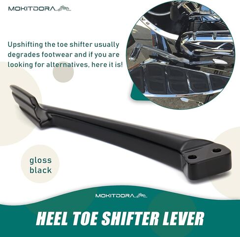 Mokitdora Heel Toe Toe Syfter Lever متوافق مع Victory Vision 2011-2013 ، Cross Country ، Cross Roads ، Hard Ball ، 2004-2010 Kingpin ، Gloss Black in Saudi Arabia