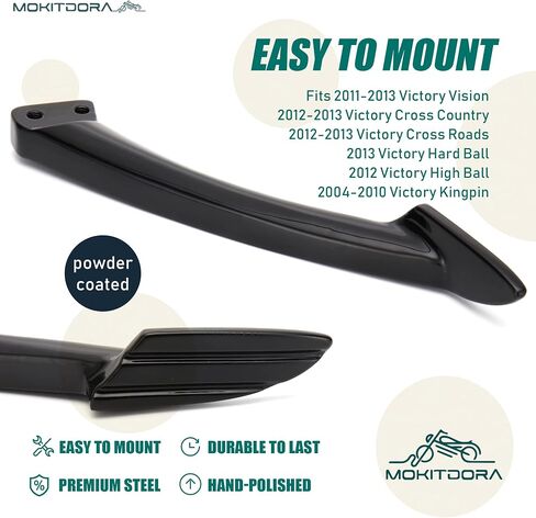 Mokitdora Heel Toe Toe Syfter Lever متوافق مع Victory Vision 2011-2013 ، Cross Country ، Cross Roads ، Hard Ball ، 2004-2010 Kingpin ، Gloss Black in Saudi Arabia
