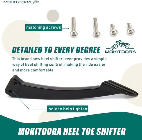 Mokitdora Heel Toe Toe Syfter Lever متوافق مع Victory Vision 2011-2013 ، Cross Country ، Cross Roads ، Hard Ball ، 2004-2010 Kingpin ، Gloss Black in Saudi Arabia