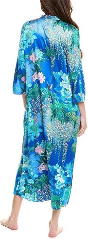 N Natori womens Wisteria Garden Zip Caftan Length 52" in Saudi Arabia