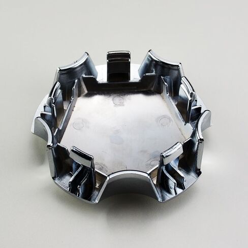 4Pc 2005 2006 2007 Corvette C6 Cross Flag Logo Wheel Center Hub Cap (Chrome Red) in Kuwait