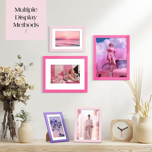 إطارات صور ملصقة توينج إطارات جدار ديكور 10 حزمة ، معرض إطار صورة ريفي ريفي تم تعيينه على الجدار أو عرض الطاولة ، وأحجام متعددة مع اثنين من 8 × 10 ، وأربعة 5x7 ، وأربعة إطارات صور 4x6 in Kuwait