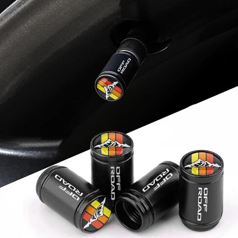 4PCS Tire Valve Stem Caps for Toyota TRD Camry RAV4 Corolla Auto Accessories, Aluminum Tire Valve Cap Set, Corrosion Resistant in Saudi Arabia