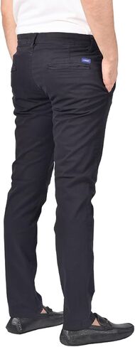 Soroor Slim Fit Chinos Pants Men - Stylish Mens Chinos Pants, Smart Casual Mens Khaki Pants | Stretch Twill Cotton Men Chino in Kuwait