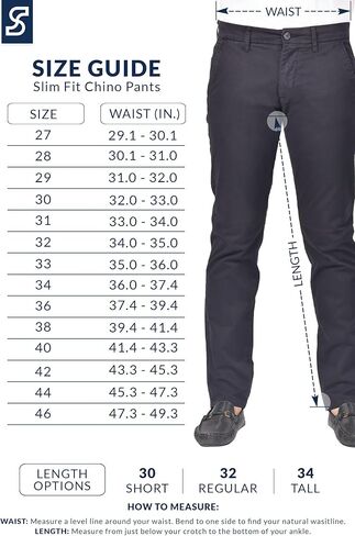 Soroor Slim Fit Chinos Pants Men - Stylish Mens Chinos Pants, Smart Casual Mens Khaki Pants | Stretch Twill Cotton Men Chino in Kuwait