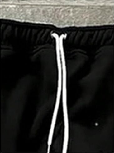 COZYEASE Men's Graphic Straight Leg Sweatpants Drawstring Waist Track Pants Long Trousers Streetwear in Saudi Arabia