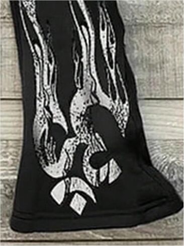 COZYEASE Men's Graphic Straight Leg Sweatpants Drawstring Waist Track Pants Long Trousers Streetwear in Saudi Arabia