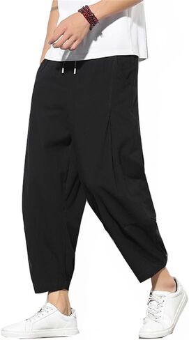 Seidarise Men Men Clan Cargo Jogger Pant Pant Hip Hoppants Harem Pants Sports in Kuwait