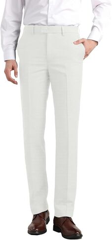 سراويل لباس الرجال كلاسيكية تناسب الخصر القابل للتوسعة in Kuwait