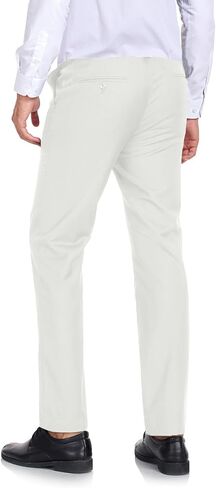 سراويل لباس الرجال كلاسيكية تناسب الخصر القابل للتوسعة in Kuwait