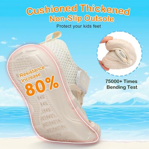 Scurtain Toddler Shoes Boys Girls Kids Sneaker أحذية المشي للتنفس للأطفال in Kuwait
