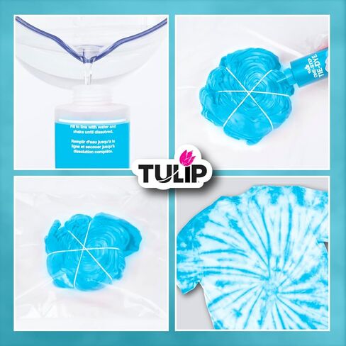 Tulip One-Step Tie-Dye Kit Tulip Fabric Dye Open Stock 21547 Fdy Opstk Blue 3/36 in Saudi Arabia