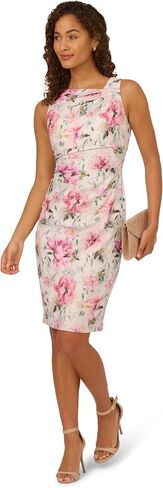 Adrianna Papell Women's Floral Short Dress in Kuwait