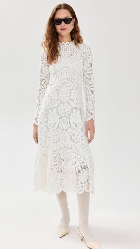 Sea Women's Agathe Applique Dress in Saudi Arabia
