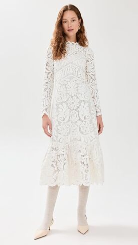 Sea Women's Agathe Applique Dress in Saudi Arabia