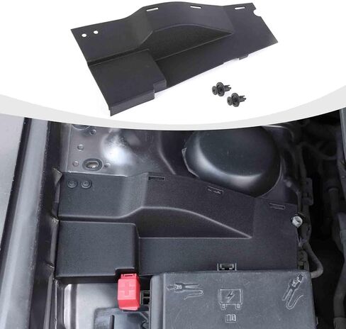 Engine Side Wire Dust Cover Compatible with 2015-2023 Dodge Challenger & 2011-2023 Charger, Carbon Fiber in Saudi Arabia