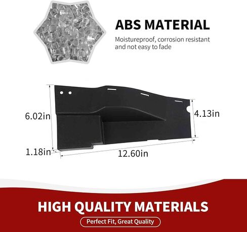 Engine Side Wire Dust Cover Compatible with 2015-2023 Dodge Challenger & 2011-2023 Charger, Carbon Fiber in Saudi Arabia