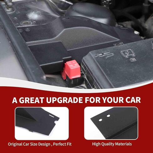 Engine Side Wire Dust Cover Compatible with 2015-2023 Dodge Challenger & 2011-2023 Charger, Carbon Fiber in Saudi Arabia