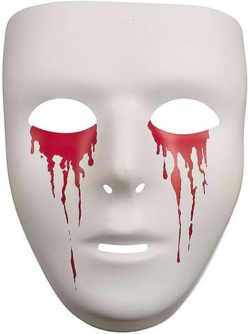 Amscan Unisex Bleeding Eyes Mask - One Size - Perfect Halloween & Themed Party Accessory in Kuwait