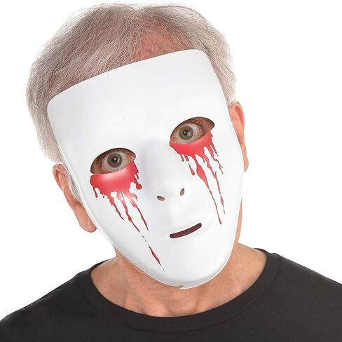 Amscan Unisex Bleeding Eyes Mask - One Size - Perfect Halloween & Themed Party Accessory in Kuwait
