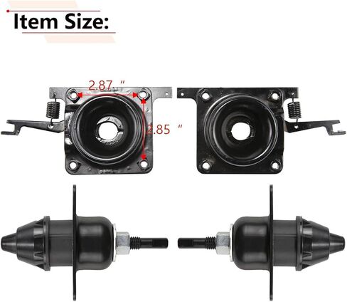 RLB-Hilon Hood Release Latch متوافقة مع Volvo VN VNL 2004 إلى 2018 ، من أجل 20498998 20565619 8074938 ، 4pcs المزلاج العلوي والسفلي ، لبرنامج السائق والركاب. in Saudi Arabia