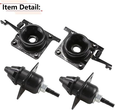 RLB-Hilon Hood Release Latch متوافقة مع Volvo VN VNL 2004 إلى 2018 ، من أجل 20498998 20565619 8074938 ، 4pcs المزلاج العلوي والسفلي ، لبرنامج السائق والركاب. in Saudi Arabia
