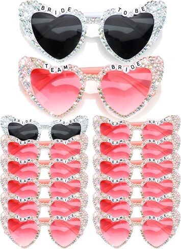 12 PCS Bachelorette Party Sunglasses for Bridesmaids Bride Gride Gride for Wedding Party Favors in Kuwait