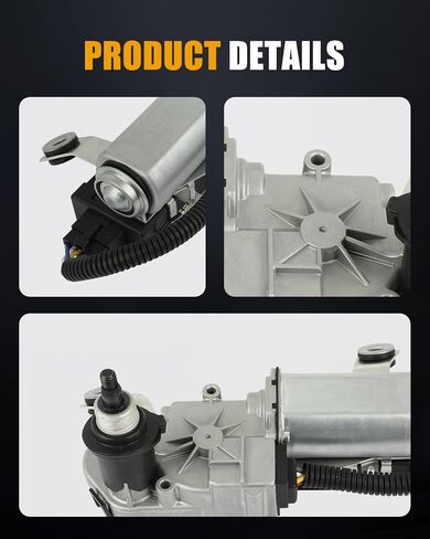 ROADFAR Rear Windshield Wiper Motor Compatible For Chevy, For GMC & Oldsmobile Vehicles - For Blazer 1995-2005,For Jimmy 1995-2005,For Bravada 1996-2001 4-Pin Replace OE# 12365368 in Kuwait