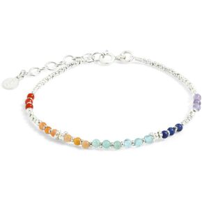 Simbolik Bracelet - Authentic 925 Sterling Silver - Handcrafted Energy Healing Jewelry for Women - Real Stones & Crystals - Ideal Birthday & Christmas Gift