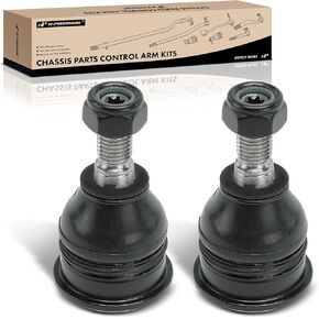 A-Premium 2 x Front Ball Joints, Compatible with Smart Fortwo 2008-2016