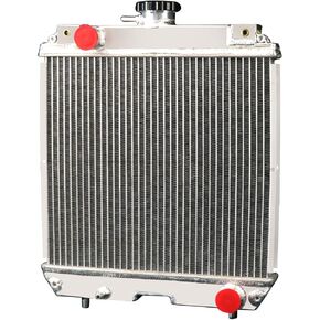 المبرد المتوافق مع Kubota ZZD18 ZD18F ZD21 ZD21F ZD221 GR2100 GR2110 GR2120 G2160 K2110-85010 ، 2 صف من الألومنيوم من الصفوف