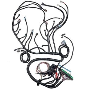 LS Swap Harness ، تسخير الأسلاك الأسلاك المحترفة المتخصصة في الأسلاك المستقلة مع محرك نقل 4L60E بواسطة الأسلاك ، متوافق مع محركات DBW LS3 4.8 5.3 6.0 2003 2004 2005 2006 2007