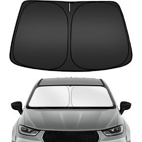 ARISMOTOR Windshield Sun Shade for Chrysler Pacifica Minivan 2017-2025, Custom Fit Foldable Front Window Sunshade Sun Visor Protector, Block UV Rays Keep Your Car Cooler